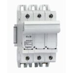 Coupe-circuit SP38 3P Pour cartouches ind. 10x38mm (ref:21404)