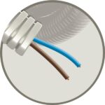 Elflex tube précâblé 16mm + installation VOB 2X2,5mm² (100m) (ref:ELFLEX2X2,5 R 100)