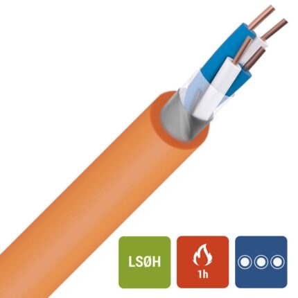 Atox téléphonie NBN 713-020 RF1H orange 2X2X0,9mm (1000m) (ref:AT0X-2X2X0,9 B 1000)