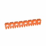 Repère CAB 3 - chiffre 3 orange - sect. 0,5 à 1,5 mm² (Pack de 1200)  (ref:38213)