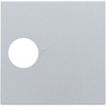 Enjoliveur pour connection coax simple, sterling (ref:121-69101)