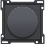 Manette pour variateur à bouton rotatif, anthracite (ref:122-31000)
