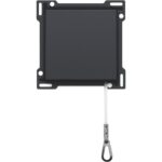 Plaque centrale pour interrupteur à tirage 16A 250V AC, anthracite (ref:122-63606)