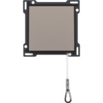 Plaque centrale pour interrupteur à tirage 16A 250V AC, bronze (ref:123-63606)