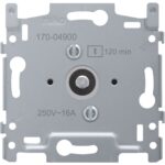 Socle minuterie 120 minutes, bipolaire 16A 250V AC (ref:170-04900)