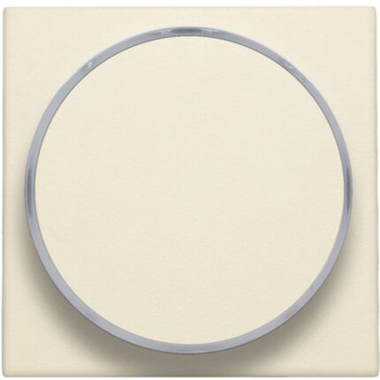 Manette avec anneau translucide pour bouton poussoir 6A, crème (ref:100-64006)