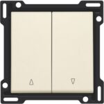 Manette pour bouton poussoir pour volets verrouillage électrique, crème (ref:100-65914)