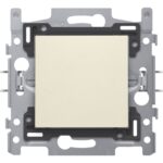 Enjoliveur pour cache-trou avec serre-fil, crème (ref:100-76000)