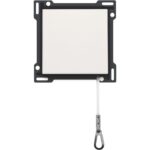 Plaque centrale pour interrupteur à tirage 16A 250V AC, blanc (ref:101-63606)