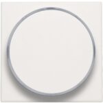 Manette avec anneau translucide pour bouton poussoir 6A, blanc (ref:101-64006)