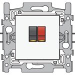 Connexion haut-parleur simple, blanc (ref:101-69800)