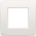 Plaque de recouvrement (60mm) simple, blanc (ref:101-76100)