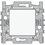 Enjoliveur pour cache-trou, blanc (ref:101-76900)