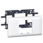 Support Mosaic DLP 2 modules couvercle 65mm (ref:10952)