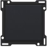 Manette pour bouton poussoir, noir (ref:161-61105)