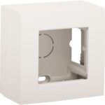 Boîte en saillie 1x G06 haut, blanc (ref:101-80100)