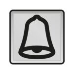 New Hydro voyant transparent avec symbole sonnerie pour boutons-poussoirs (ref:700-30100)