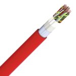 JE-H(St)H téléphonie E30 FE180 rouge Brandmeldekabel 225V 2X2X0,8mm (1000m) (ref:JEHSTH2PE30R B 1000)