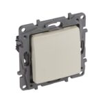 Niloé interrupteur 2 directions 10AX 250V crème à griffes (ref:664601)