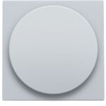 Plaque pour variateur à bouton rotatif universel, sterling (ref:121-31003)