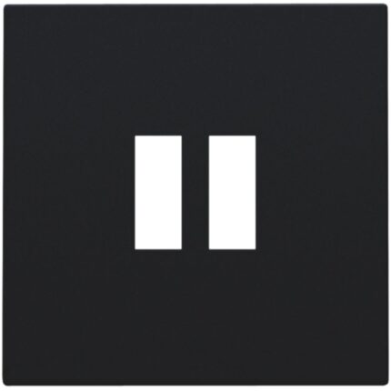 Enjoliveur pour chargeur USB, noir (ref:161-68001)