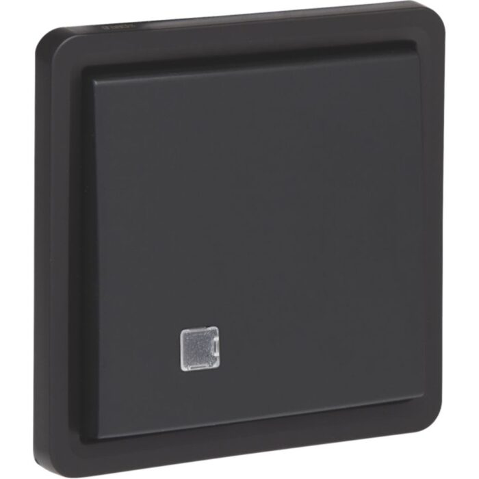 Hydro poussoir 10A voyant noir (ref:761-30000) – Image 1