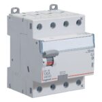 Disjoncteur Interrupteur différentiel DX³ 4P 30mA 100A Type A - 4 modules (ref:411763)