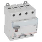 Disjoncteur Interrupteur différentiel DX³ 4P 300mA 80A Type A - 4 modules (ref:411782)
