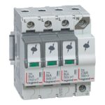 Parafoudre T1+T2 - 3P+N - 8kA 1.3kV - Uc 320V - 4 modules (ref:412257)