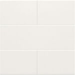 Set de finition pour bouton-poussoir quadruple, libre de potentiel, 24 V, BLANC (ref:154-40050)