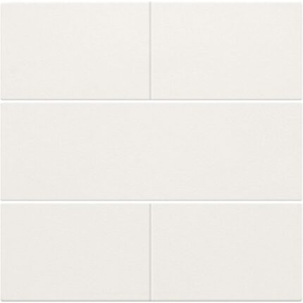 Set de finition pour bouton-poussoir quadruple, libre de potentiel, 24 V, BLANC (ref:154-40050)