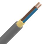 XVB câble d'installation XLPE/PVC 1kV Cca s3d2a3 gris 2X1,5mm² (100m) (ref:XVB2X1,5-CCA R 100)
