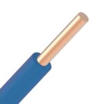 VTB H05V-U fil PVC massif 500V Eca 70°C bleu 0,5mm² (100m) (ref:VTB0,5B-ECA R 100)