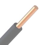 VTB H05V-U fil PVC massif 500V Eca 70°C gris 1mm² (100m) (ref:VTB1G-ECA R 100)
