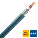 XFVB câble d'installation XLPE/PVC armé 1kV Cca s3d2a3 gris 2X1,5mm² (100m) (ref:XFVB2X1,5-CCA R 100)