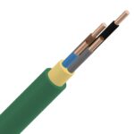 XGB câble d'installation XLPE/LS0H 1kV Cca s1d2a1 vert 4X2,5mm² (100m) (ref:XGB4X2,5-CCA R 100)