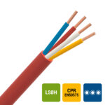 SGG câble signalisation LS0H intérieur 150V Cca s1d2a1 rouge 4X0,8mm (1000m) (ref:SGG-4X0,8R-CCA B 1000)