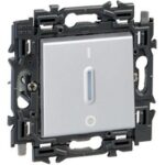 Valena Next inter bipolaire à voyant 16AX appareil complet alu à griffes (ref:741644)