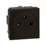 Mosaic boite ct plat 2P+A 2 mod noir (ref:079121L)