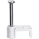 Attache Fixfor câble m. 3x1,5 blanc - pointe longueur 25 mm (Pack de 1000)  (ref:31571)