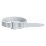 Collier Colson - long. 185 mm larg. 9 mm - gris - inst.intér (Pack de 100)  (ref:31870)