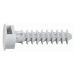 Embase à cheville - gris standard - pr colliers Colson (Pack de 100)  (ref:31880)