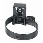 Collier à embase - extérieur polyamide - noir - réglable (Pack de 100)  (ref:31902)