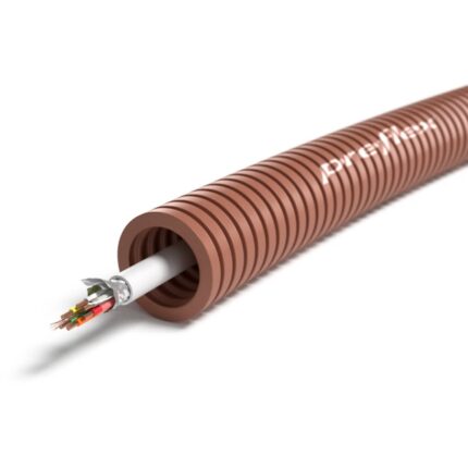 Preflex tube précâblé 16mm + câble d'alarme 4X0,22mm² rouleau 100m (100m) (ref:TFLEX4X0,22 R 100)