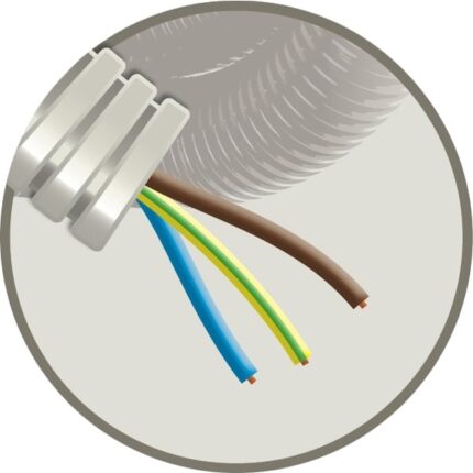 Elflex tube précâblé 20mm + installation VOB 3G2,5mm² (100m) (ref:ELFLEX3G2,5/20 R 100)