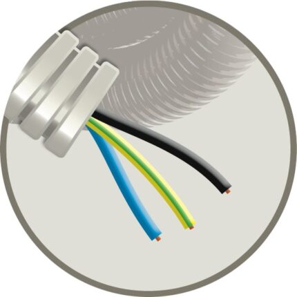 Elflex tube précâblé 16mm + installation VOB 3G2,5mm² Luxemburg (100m) (ref:ELFLEX3G2,5Z R 100)