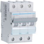 Disjoncteur 3kA - C - 3P - 20A - 3M   (ref:MWN320)