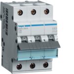 Disjoncteur 3kA - C - 3P - 40A - 3M   (ref:MWN340)