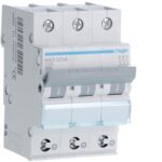 Disjoncteur 3kA - C - 3P - 25A - 3M - qc  (ref:MWS325A)