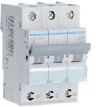 Disjoncteur 3kA - C - 3P - 32A - 3M - qc  (ref:MWS332A)